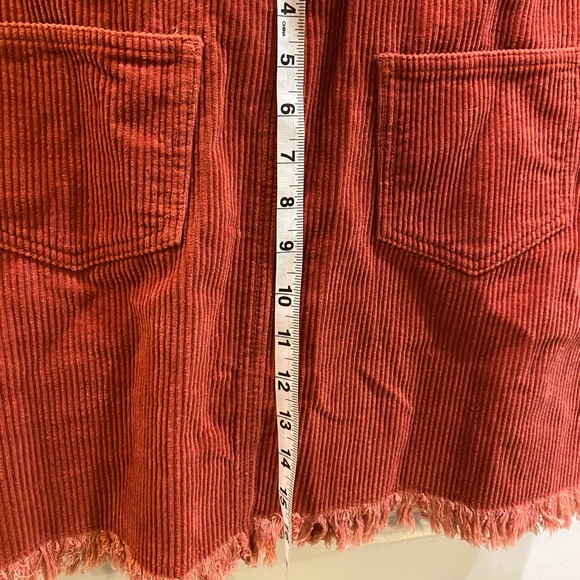 MINK PINK Empire Cord Mini Skirt - Picture 15 of 16